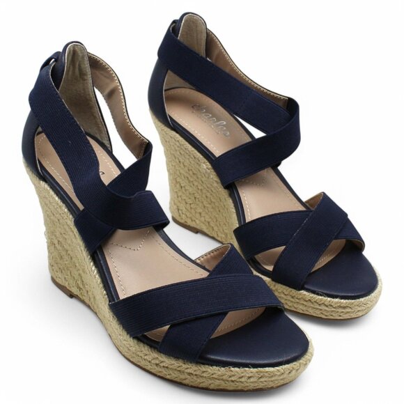 Charles by Charles David Women S Lotto Wedge Sandals - Picture 1 of 8